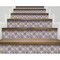 Homeroots 4 x 4 in. Blue Taupe Nova Removable Peel & Stick Tiles 400220 - alternate 7